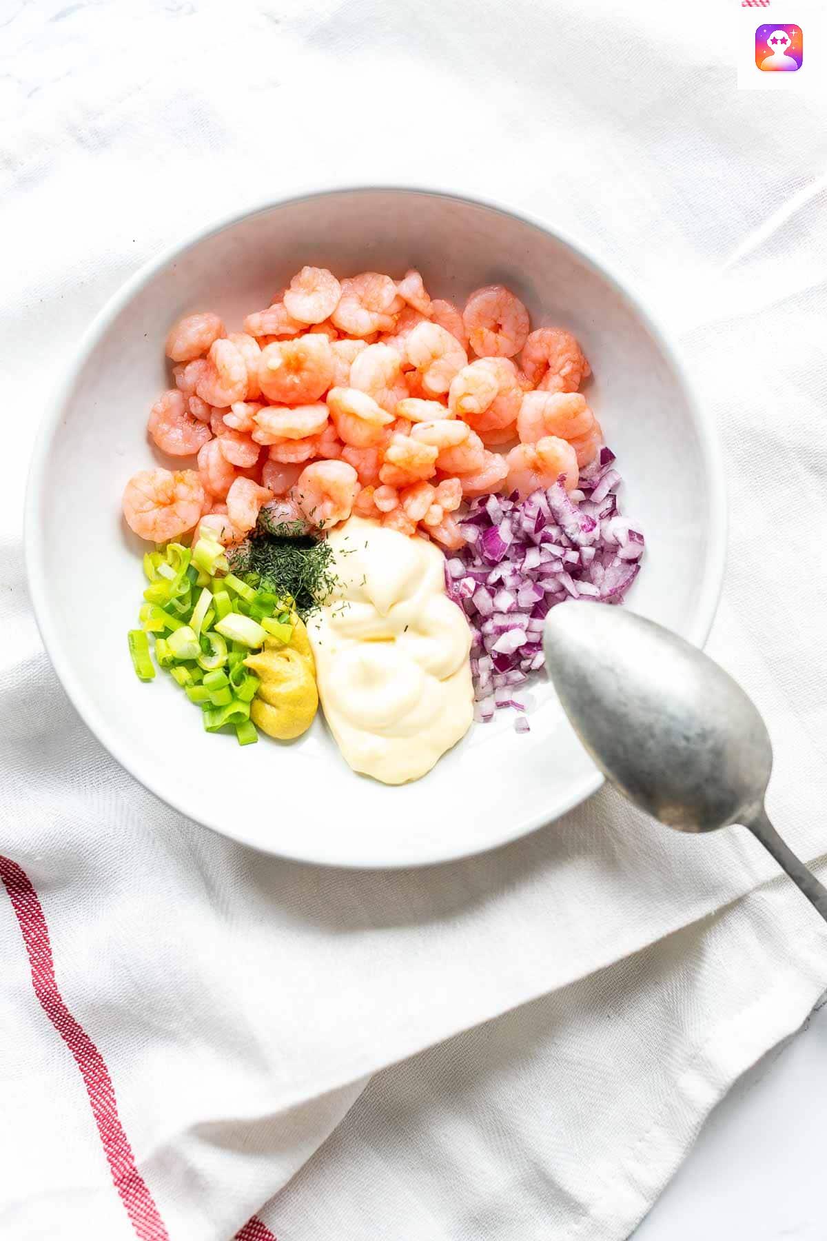 You&rsquo;ll love this shrimp salad. Serve it on toast, in a sandwich, or on crackers.